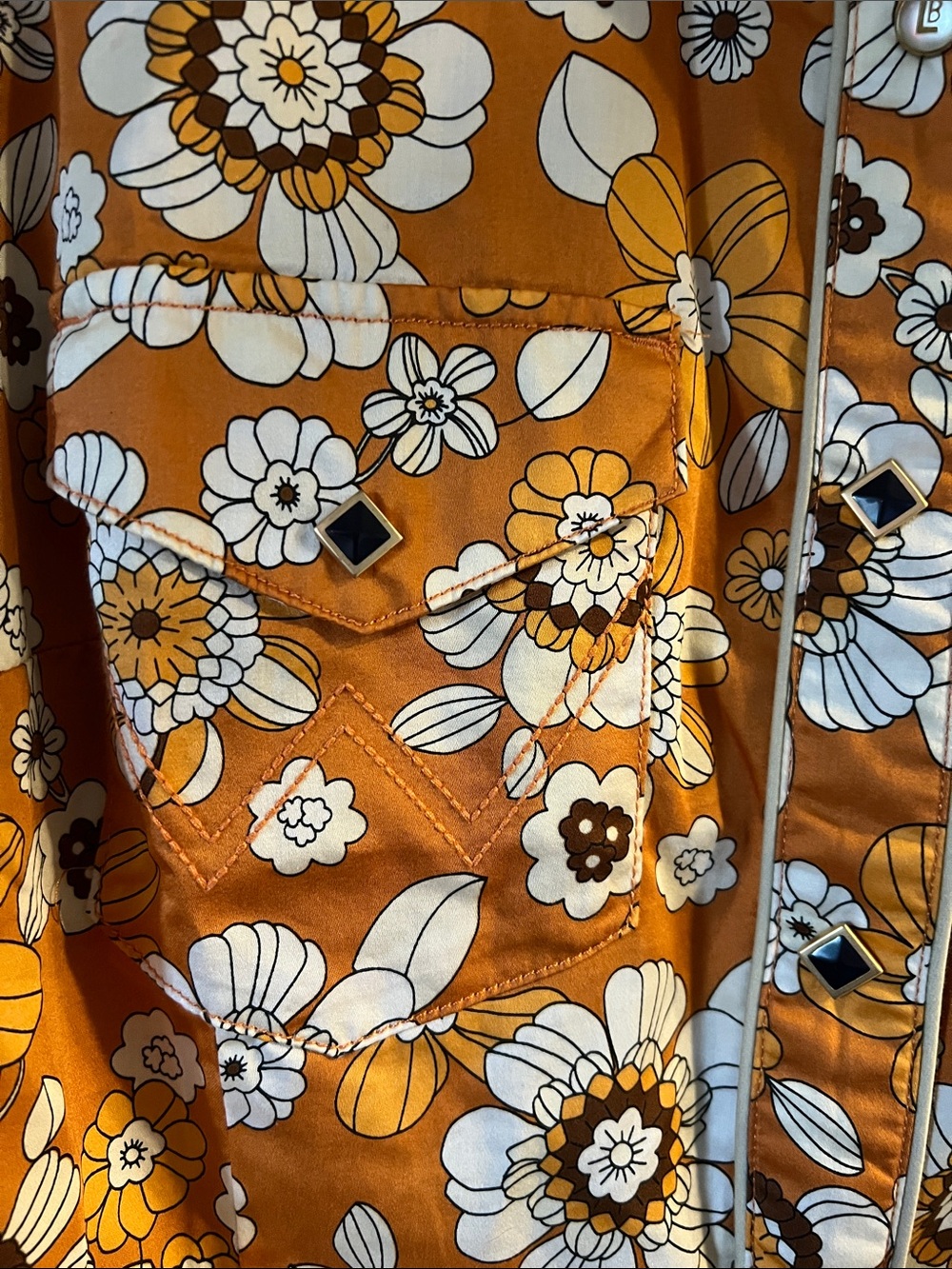 Wrangler X Leon Bridges retro Western
Button-Down Shirt women’s M - Picture 5 of 6